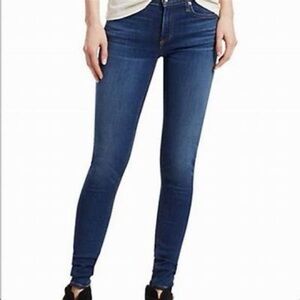 Rag & Bone Dark Blue Skinny Jeans